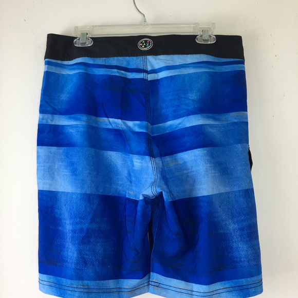 NEW MAUI & SONS Mens board Shorts Swim Trunks 32 - Picture 2 of 3